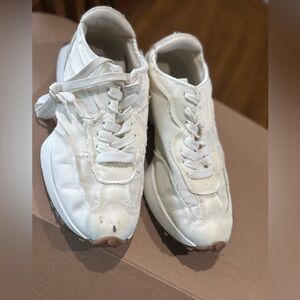 Steve Madden White Campo Sneakers